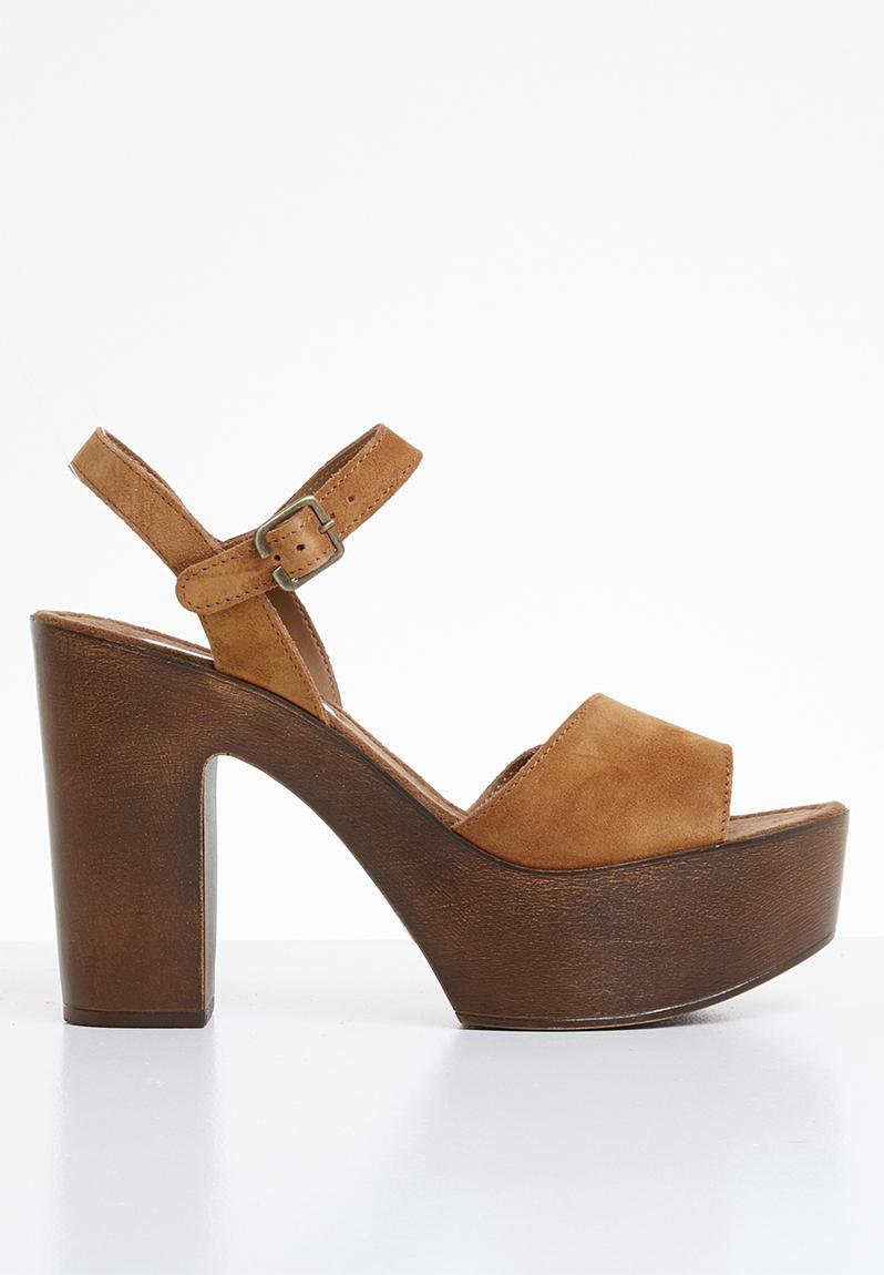 Steve Madden Lulla Platform Lulla Chestnut Suede Lulla Platform