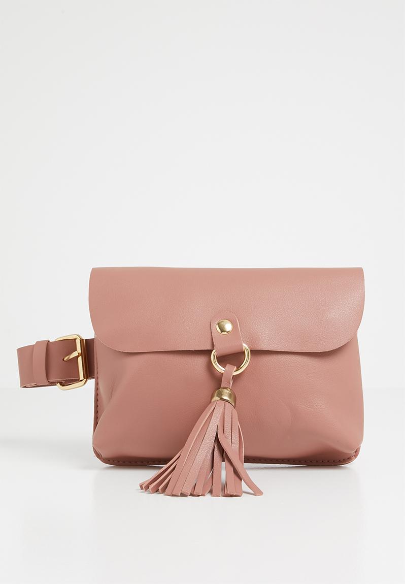 Tassel detail belt bag - pale pink Moda Scapa Bags & Purses ...