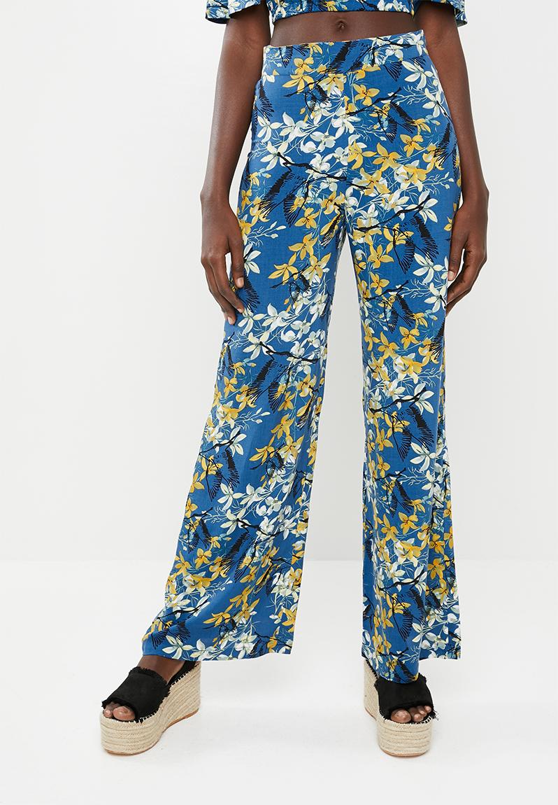 Wide leg pants - floral 2 STYLE REPUBLIC Trousers | Superbalist.com