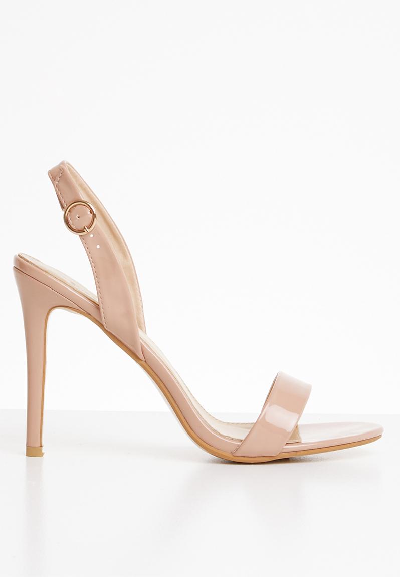 Sierra patent slingback heel - neutral Superbalist Heels | Superbalist.com