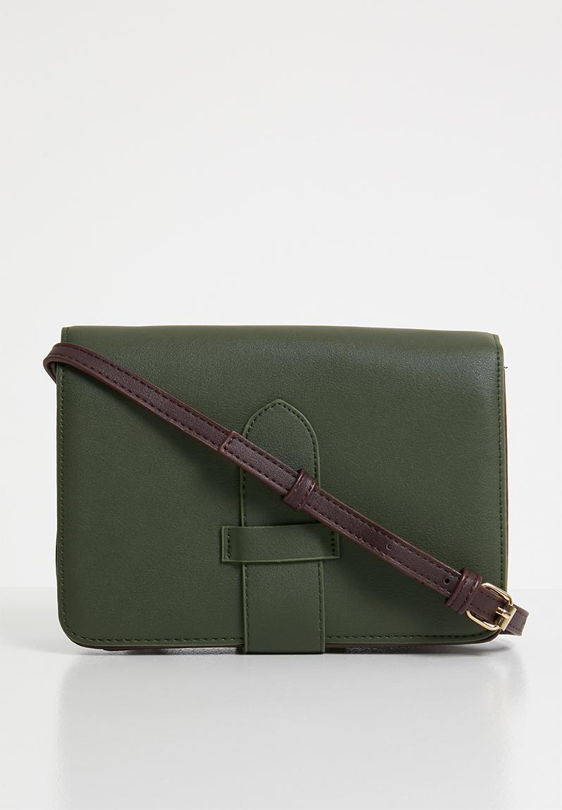 Hira cross over bag-ivy green Vero Moda Bags & Purses | Superbalist.com