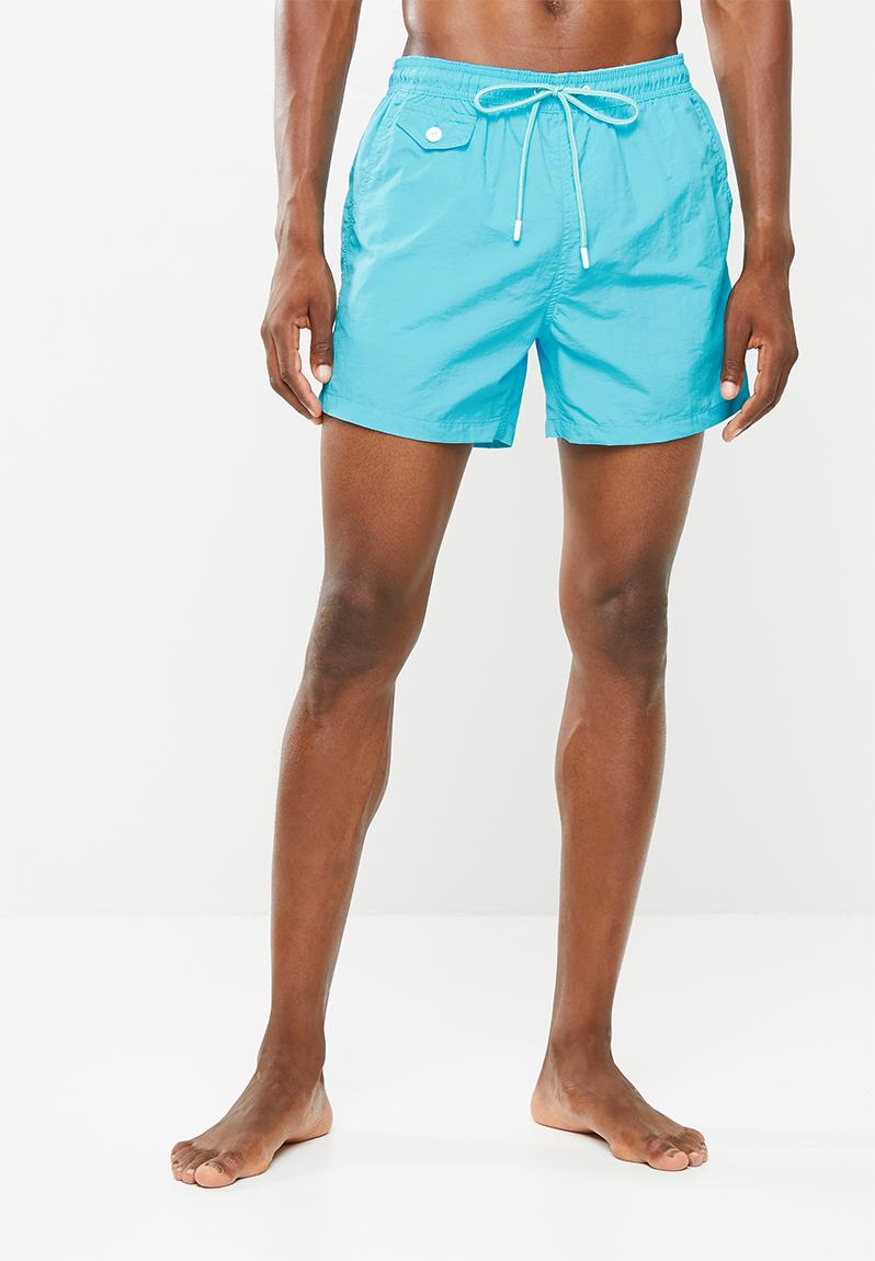 Plain swimwear shorts - aqua Brave Soul Swimwear | Superbalist.com