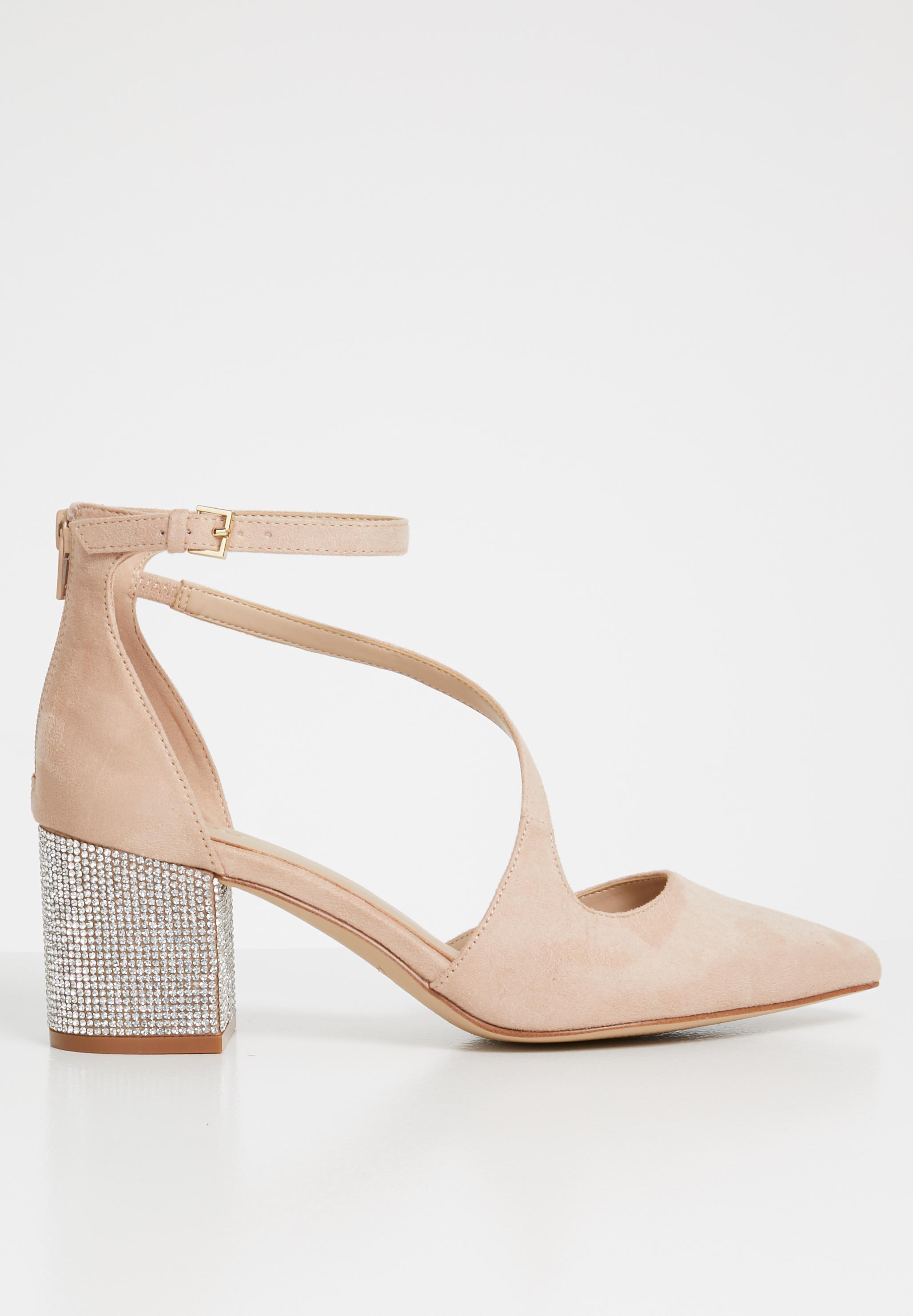 embellished pointed heels