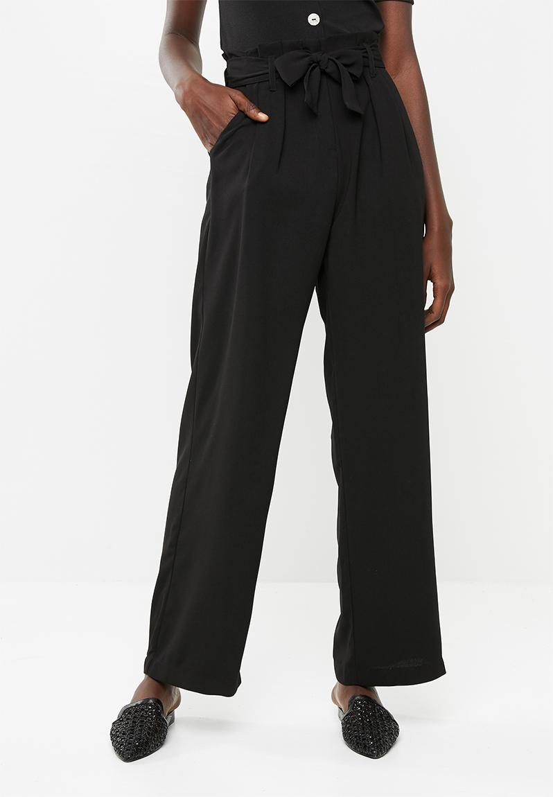 Wide leg d-ring pant - black Superbalist Trousers | Superbalist.com