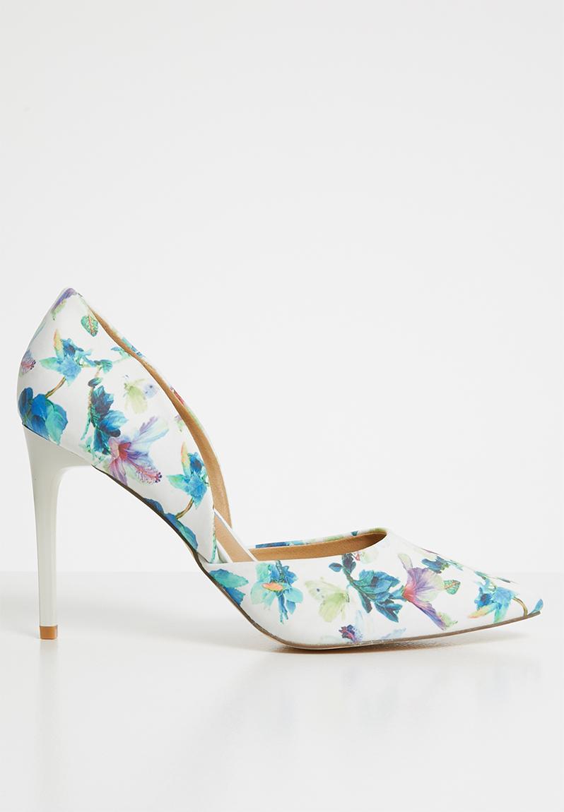 Sia floral stilettos - white Madison® Heels | Superbalist.com