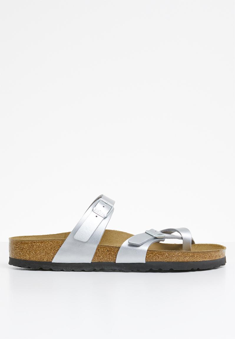 Mayari wider fit - silver Birkenstock Sandals & Flip Flops ...