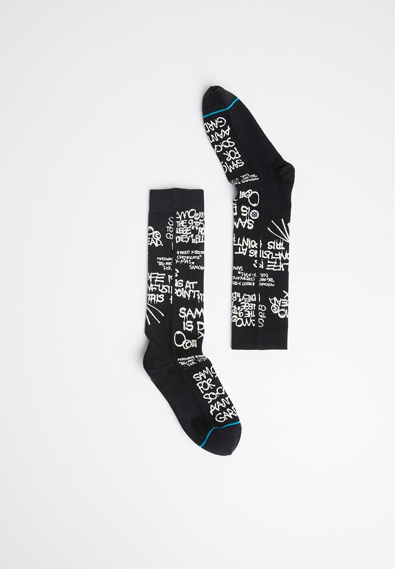 Samo Is dead socks - black STANCE Socks | Superbalist.com