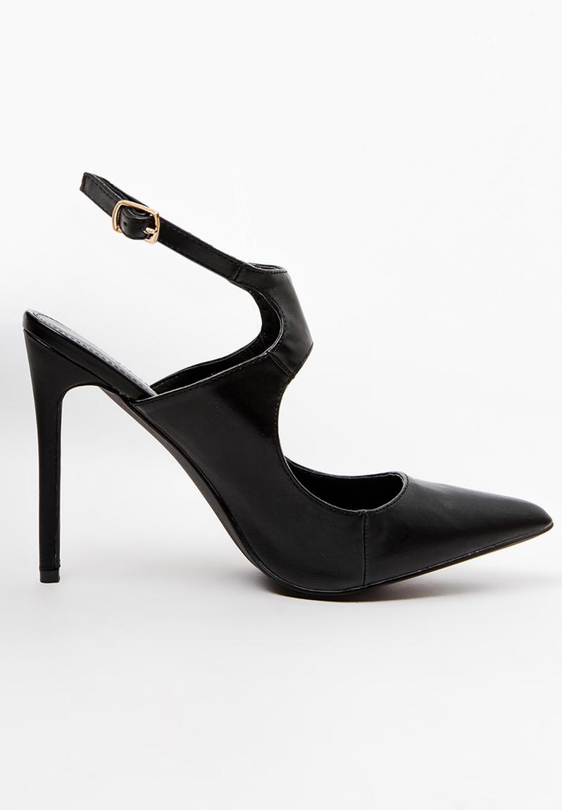 Arch cut-out pointy heels - black STYLE REPUBLIC Heels | Superbalist.com