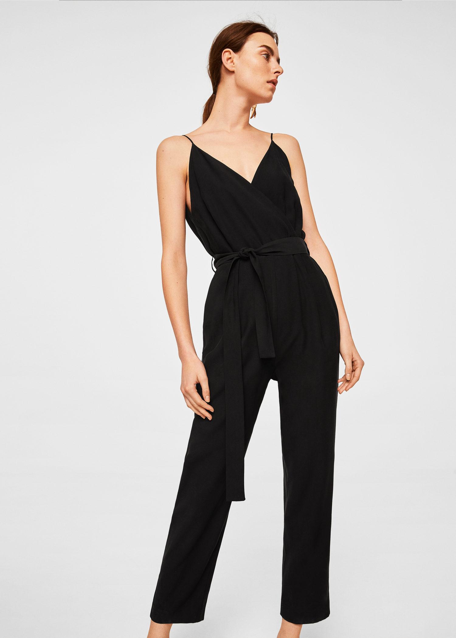 Sleeveless jumpsuit - black MANGO Jumpsuits & Playsuits | Superbalist.com