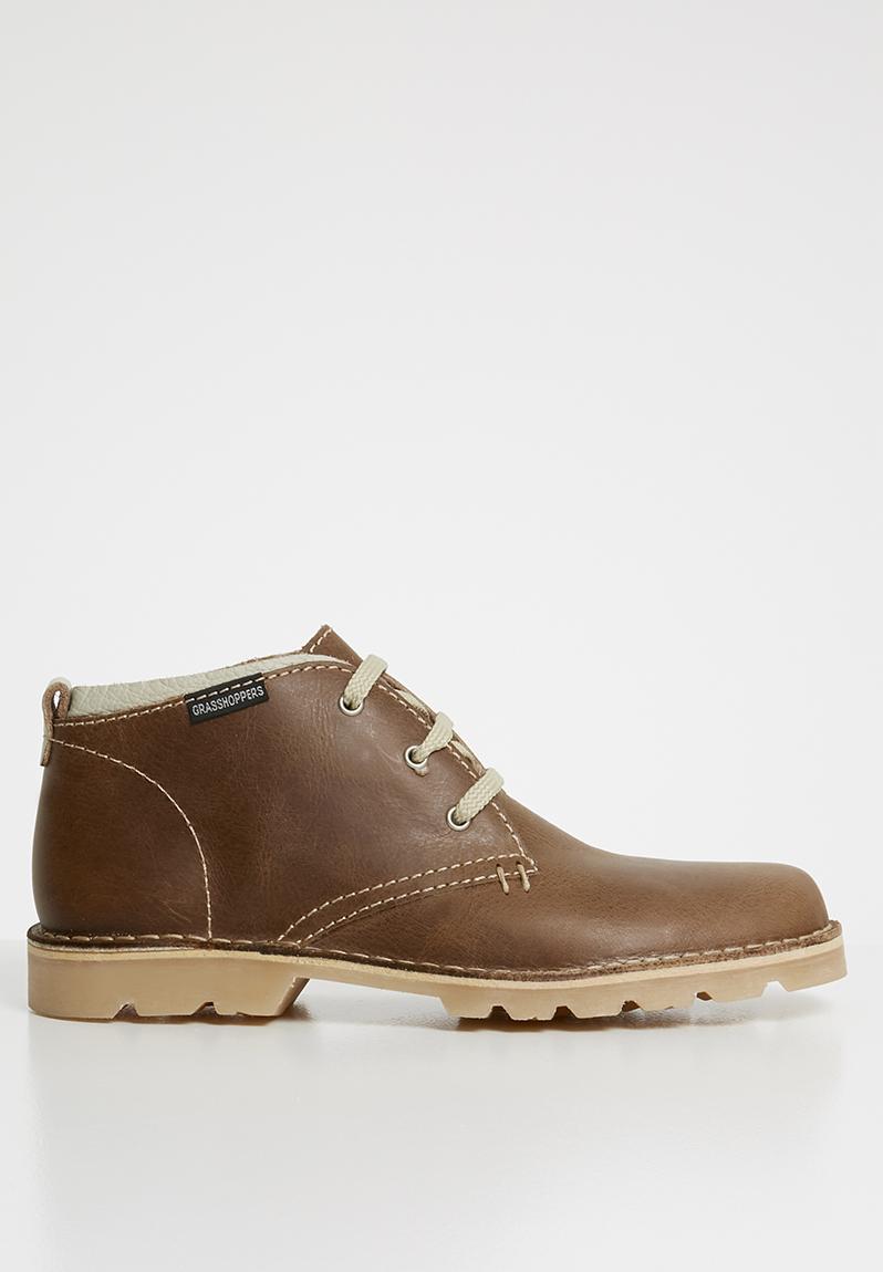 Sahara - Tan Saddle/toffee sole Grasshoppers Boots | Superbalist.com