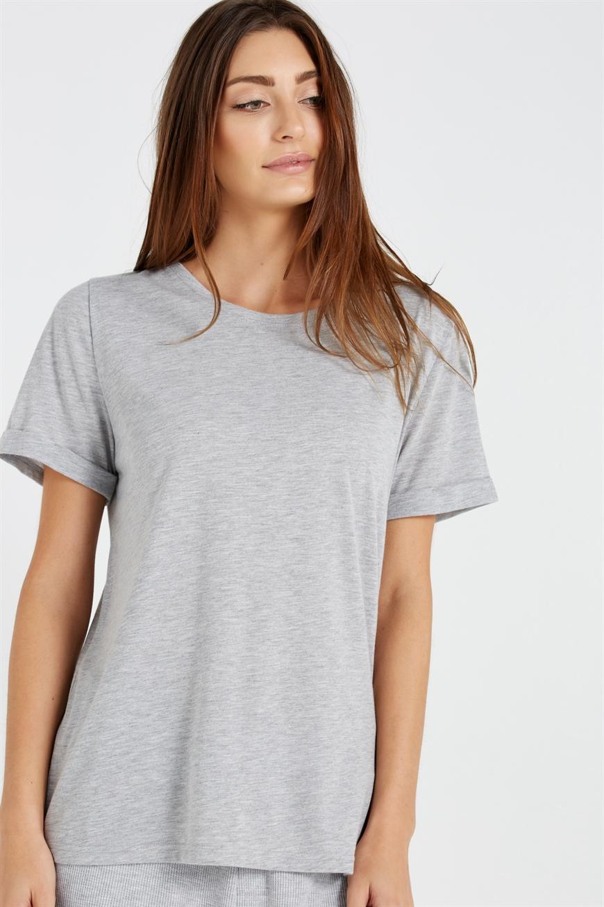 Sparkle short sleeve t-shirt - grey marle Cotton On Sleepwear ...