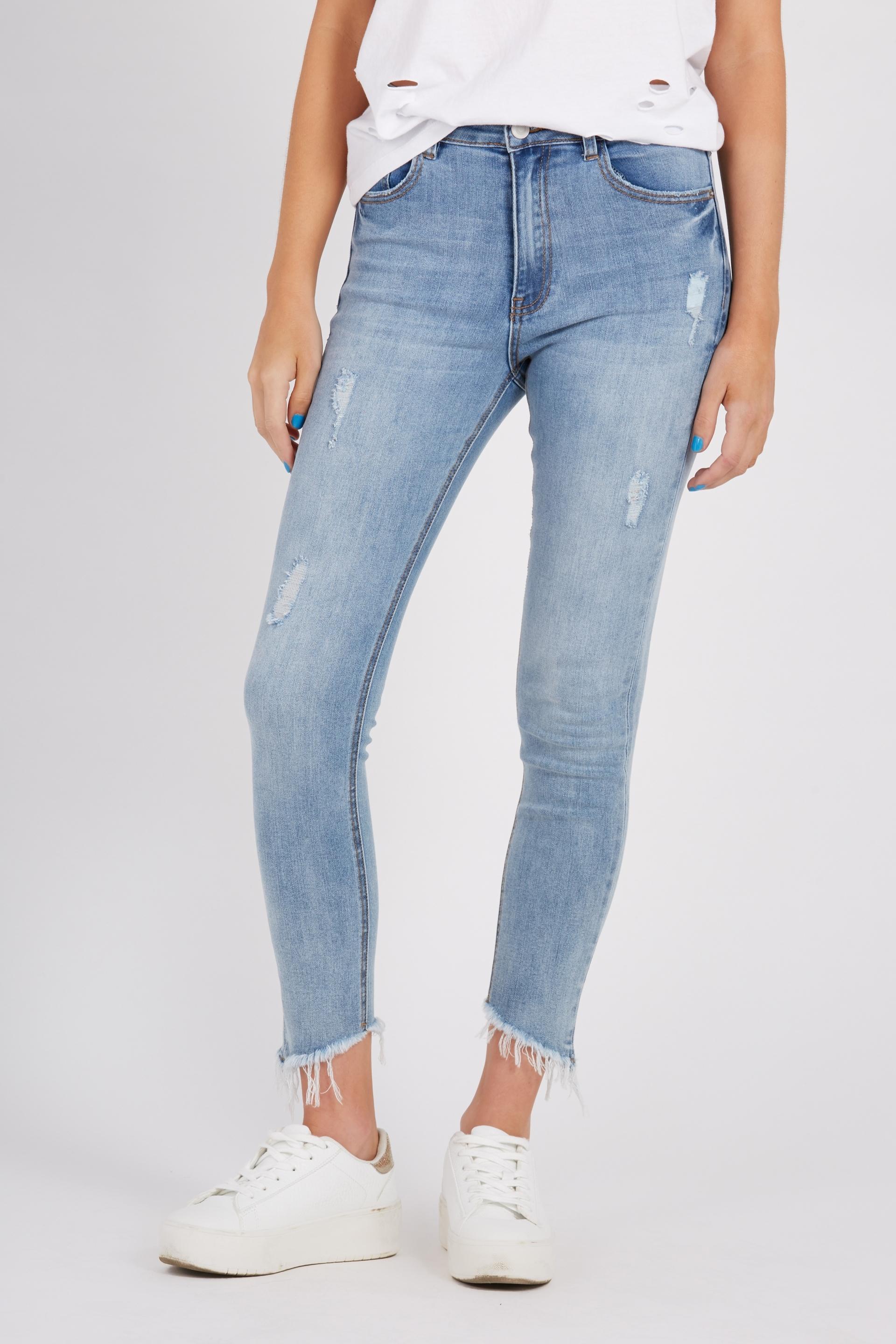 The classics crop fringe jean - blue Supré Jeans | Superbalist.com