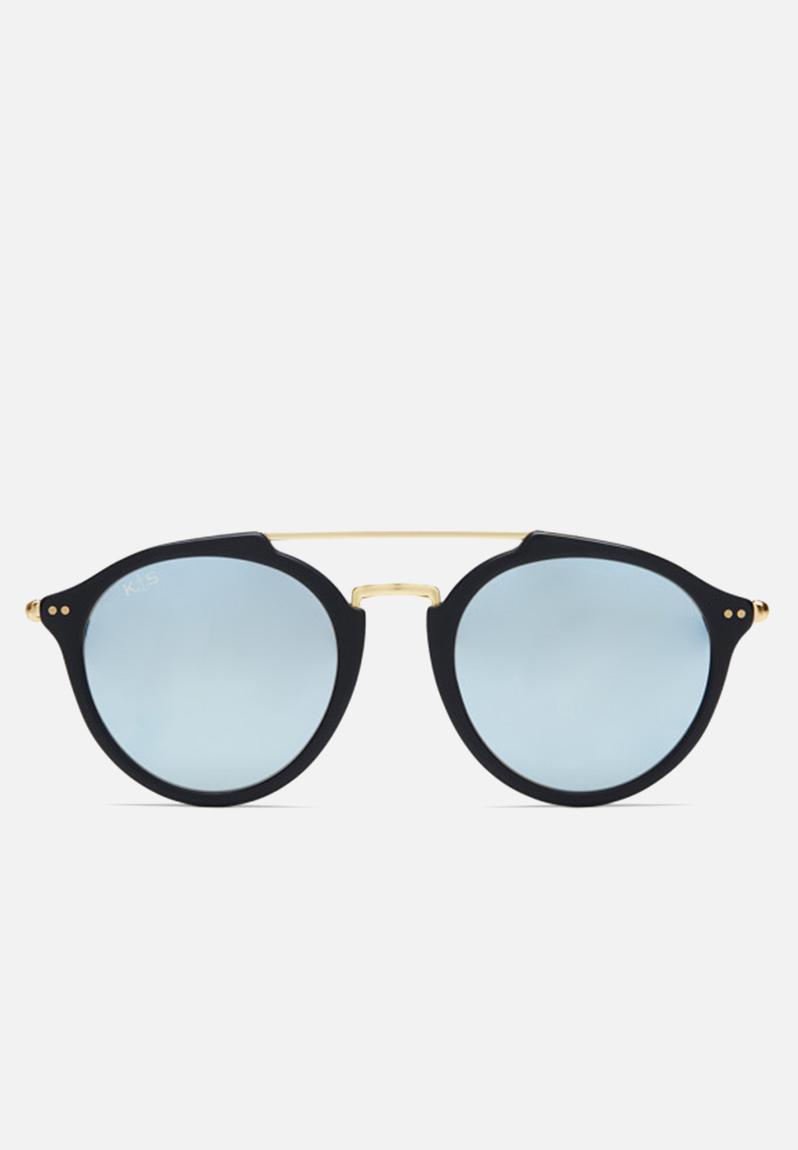 Fitzroy Matt -Black Blue Mirrored Kapten & Son Eyewear | Superbalist.com