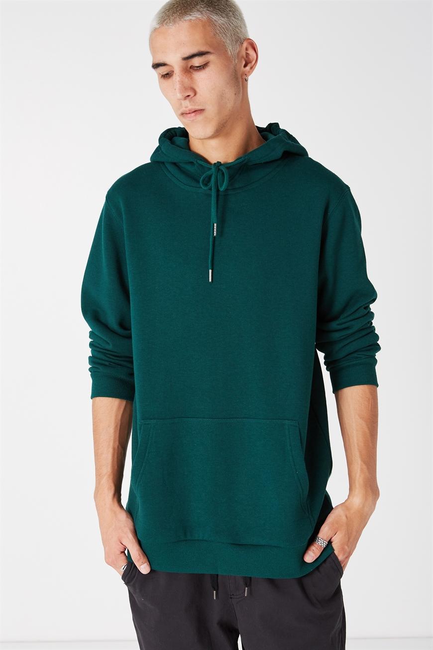 Basic hoodie - botanical - green Factorie Hoodies & Sweats ...