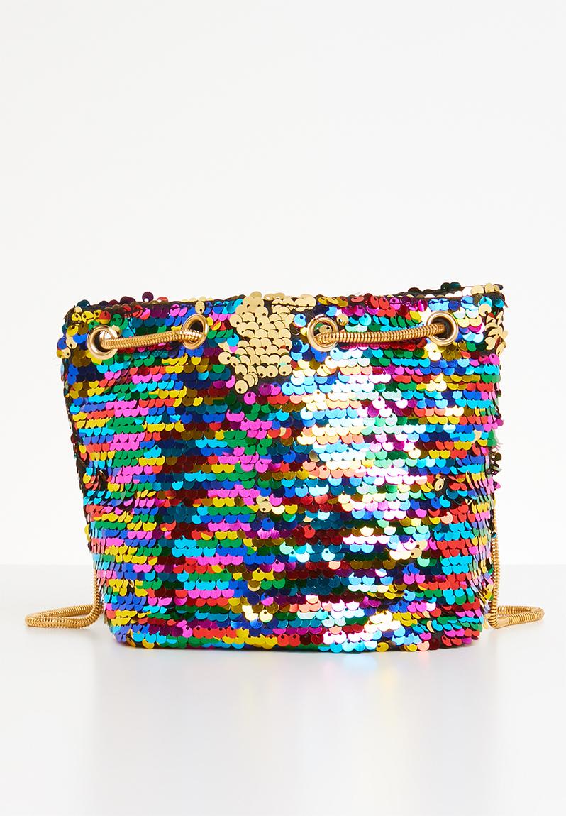 Sequin drawstring bag-multi Superbalist Bags & Purses | Superbalist.com