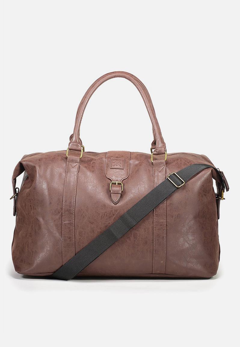 Buffalo overnighter bag - rich tan Typo Luggage | Superbalist.com