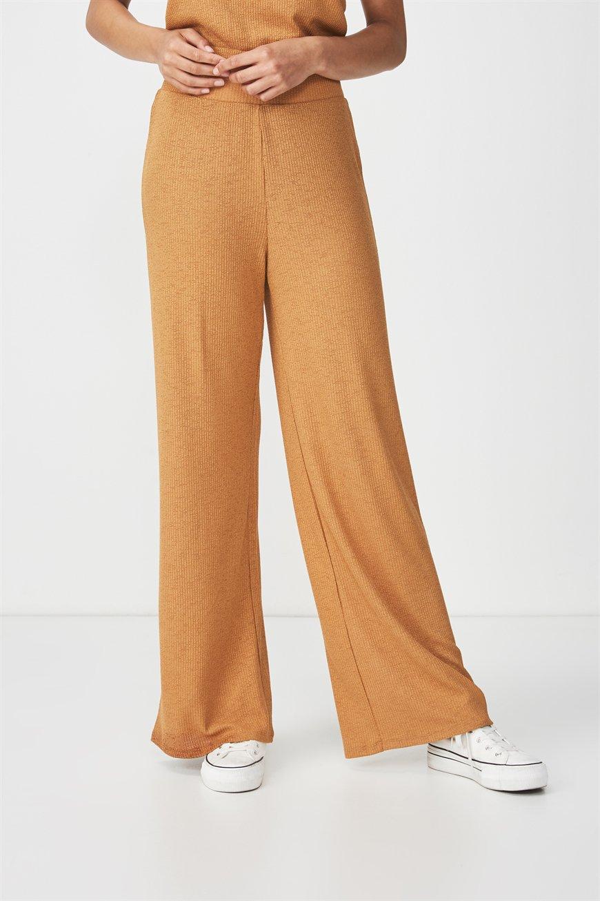 Alice wide leg drapey pants - brown Cotton On Trousers | Superbalist.com
