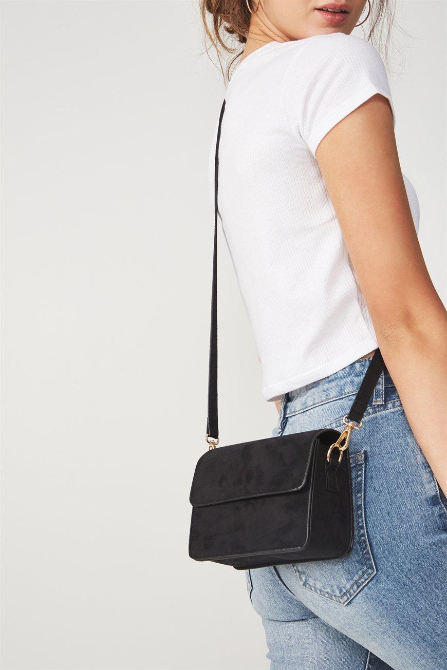 Boxy cross body bag - black micro Cotton On Bags & Purses | Superbalist.com