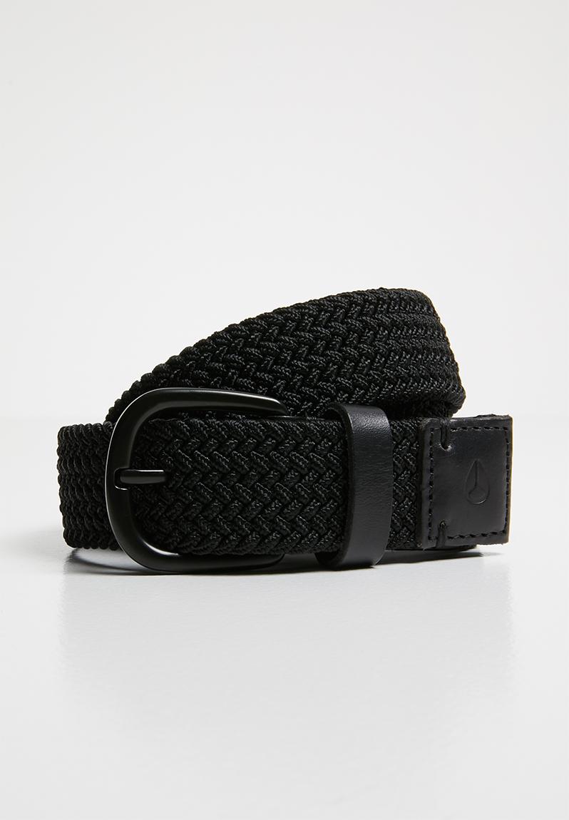 Extend belt - C2325001 - all black Nixon Belts | 0