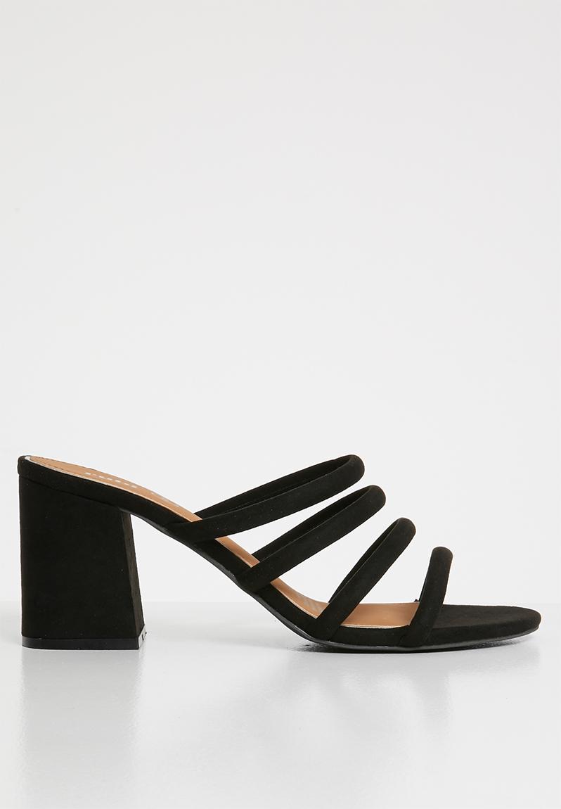 Conga tubed mule heel - black Cotton On Heels | Superbalist.com