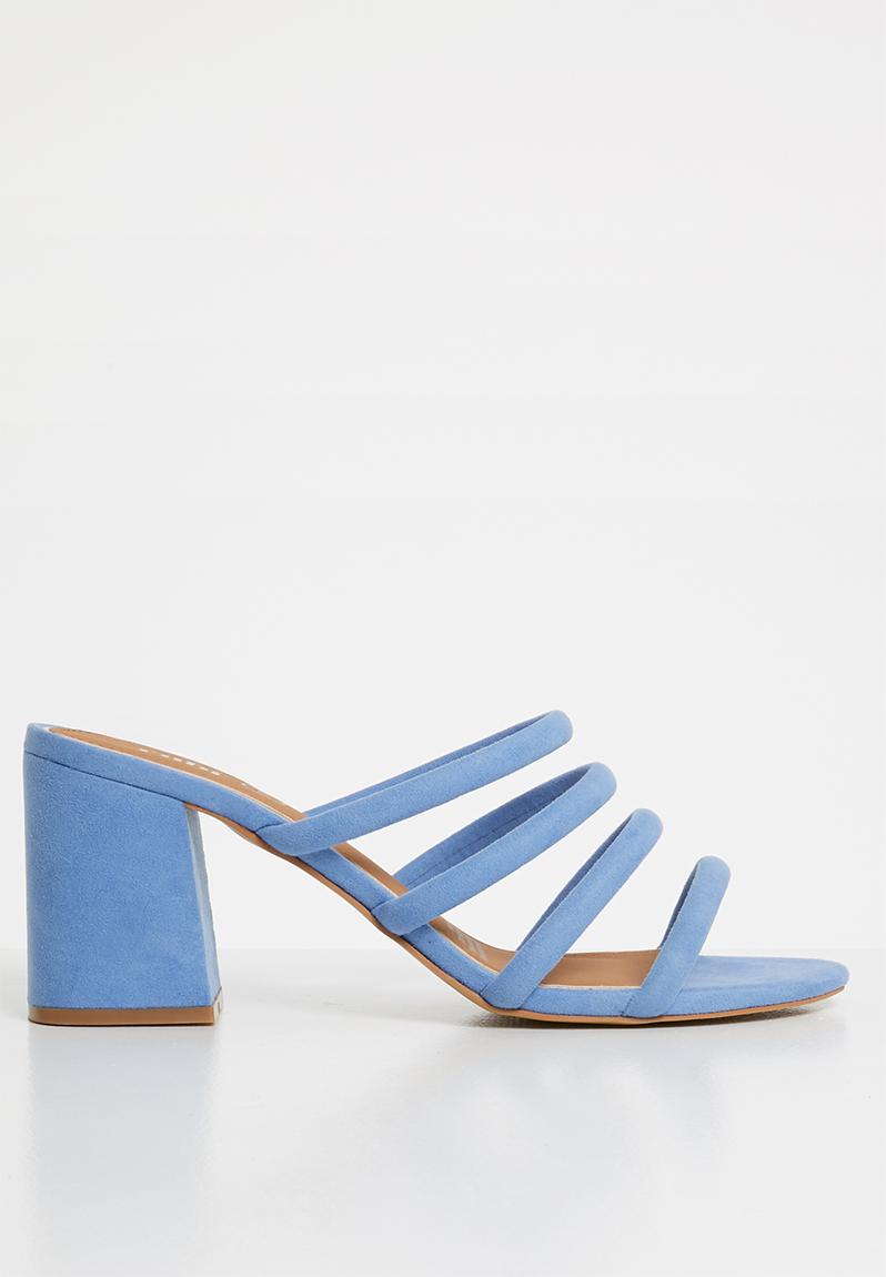 Conga tubed mule heel - blue Cotton On Heels | Superbalist.com