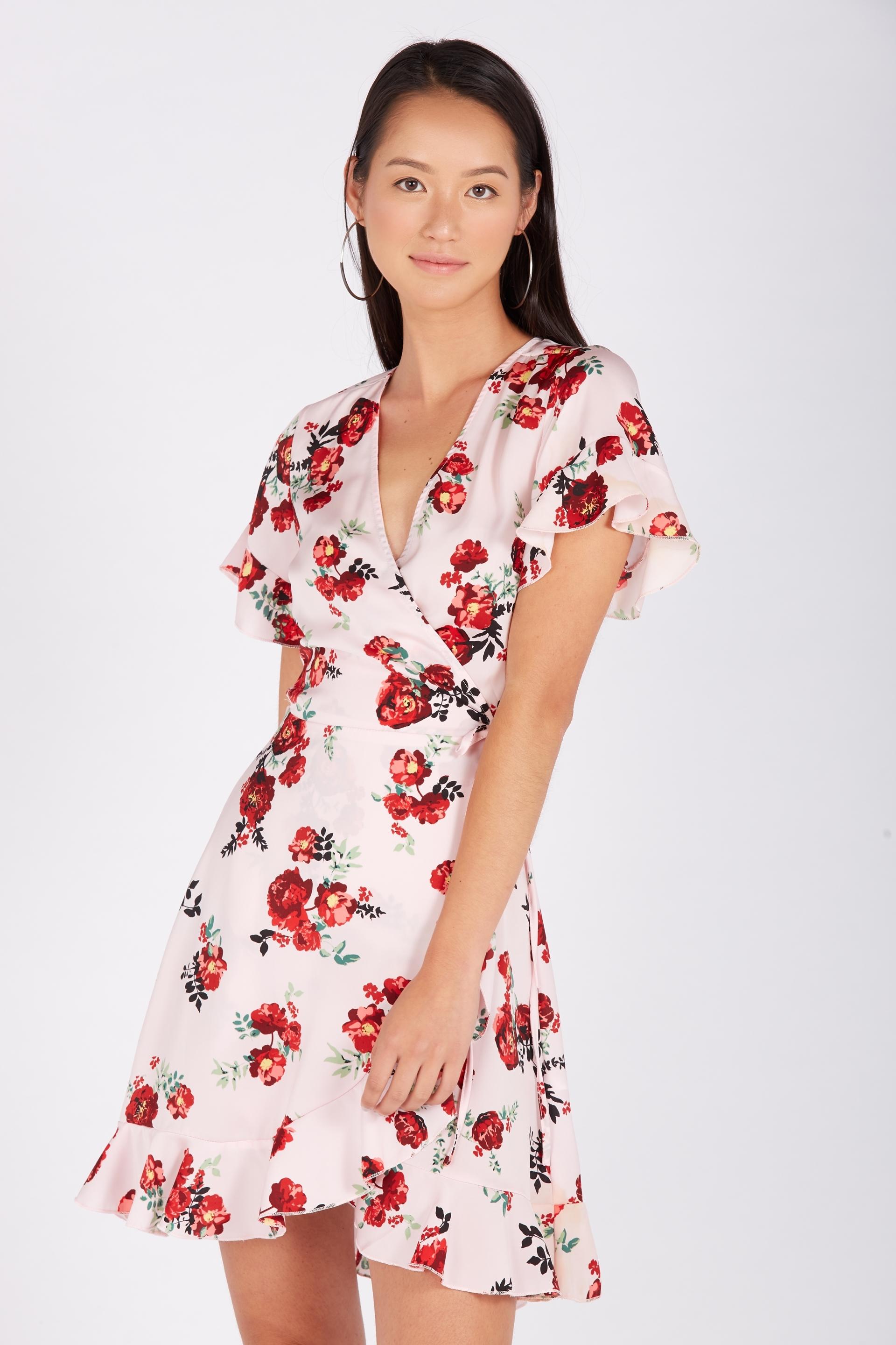supre wrap dress