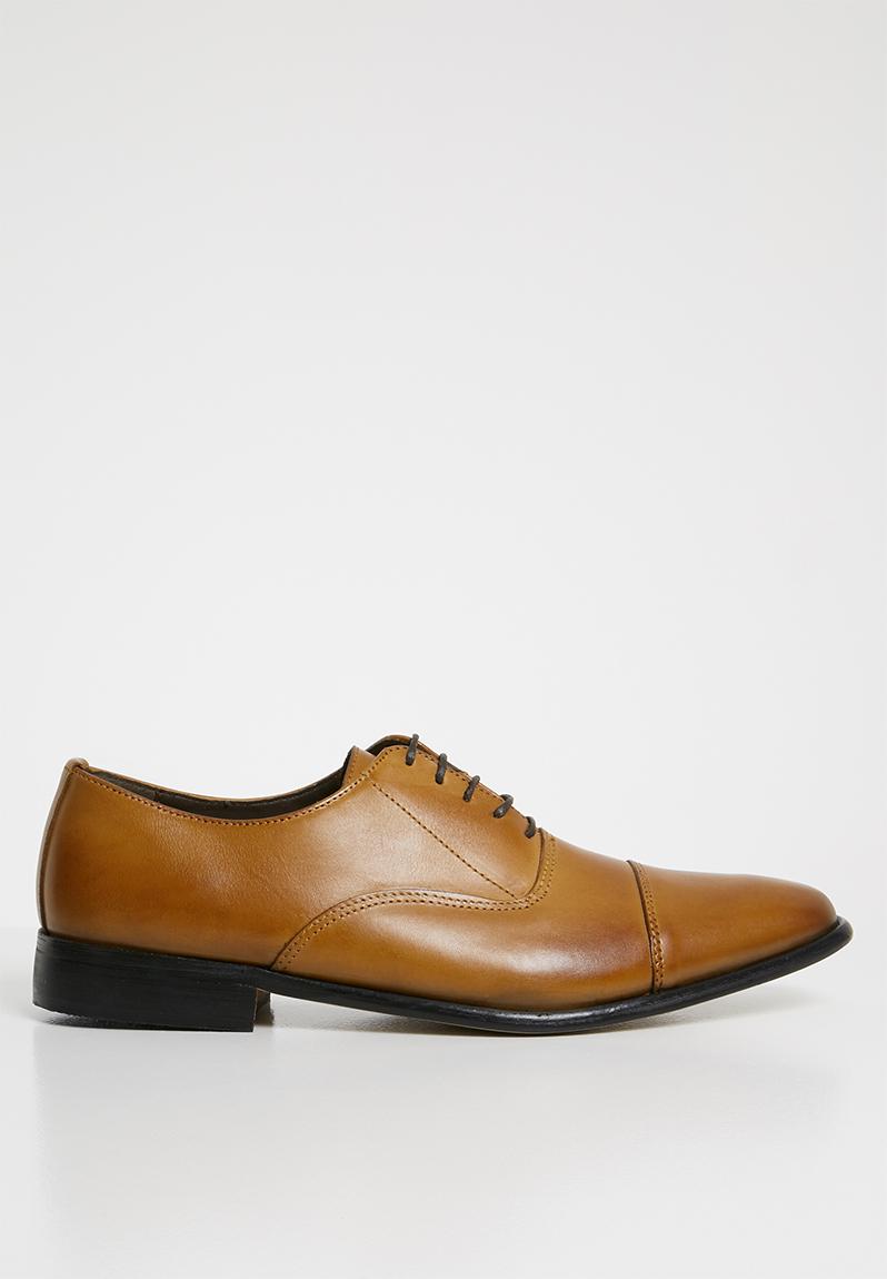 Cap toe leather oxford - brown Superbalist Formal Shoes | Superbalist.com