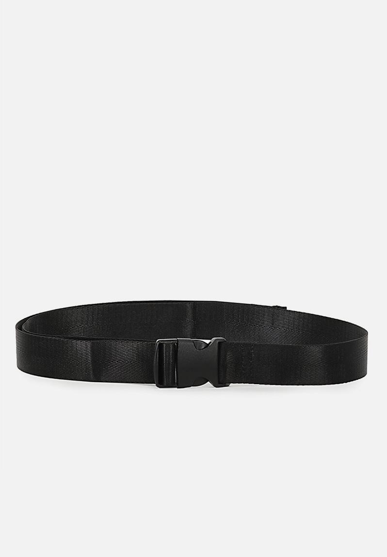 Webbing tape belt - black Cotton On Belts | Superbalist.com