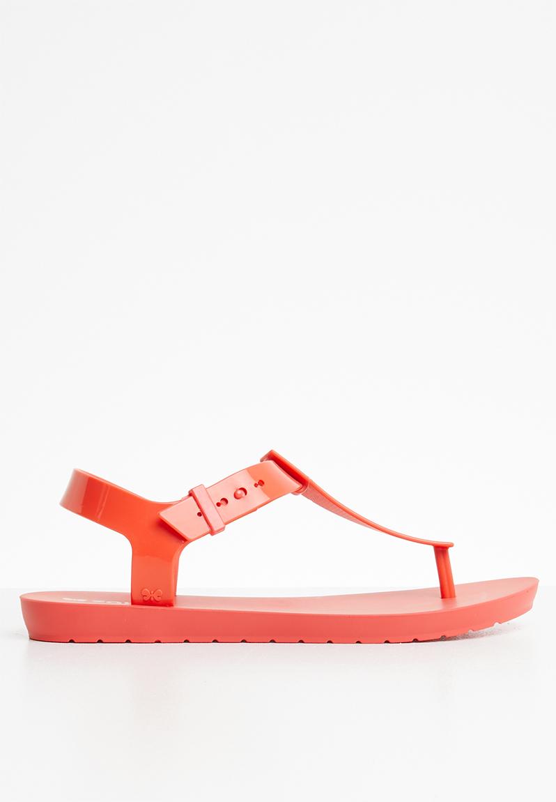 Colourful sand sandals - red Zaxy Sandals & Flip Flops | Superbalist.com