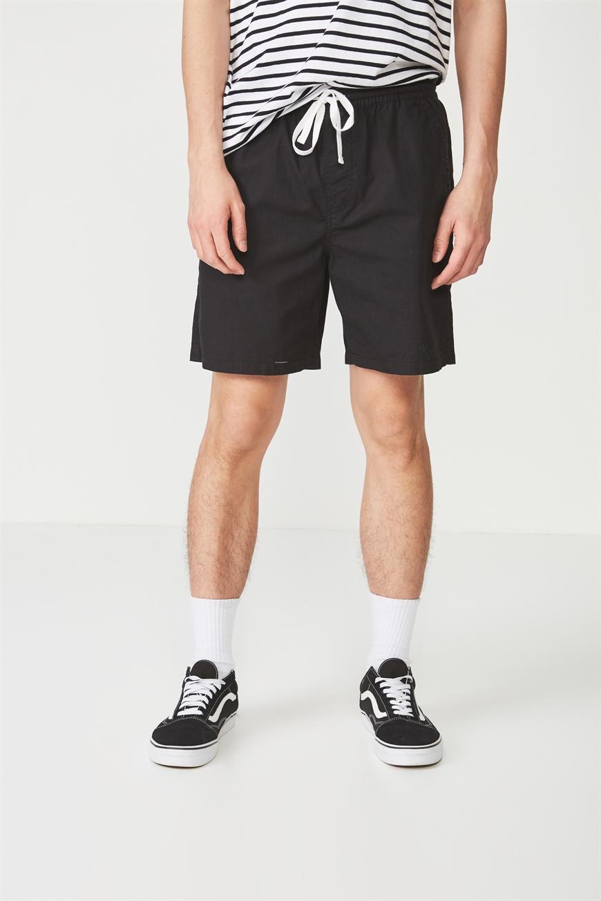 Easy short - black textured Cotton On Shorts | Superbalist.com