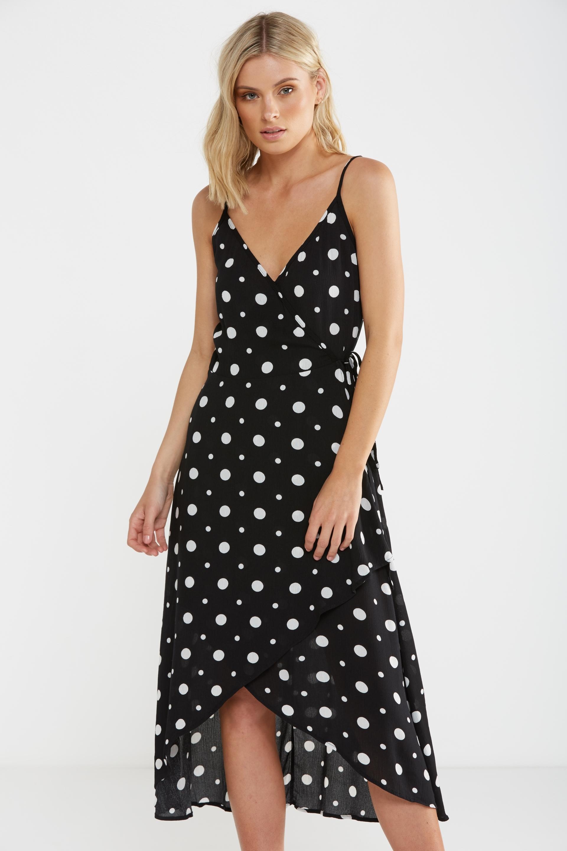 wrap dress cotton on