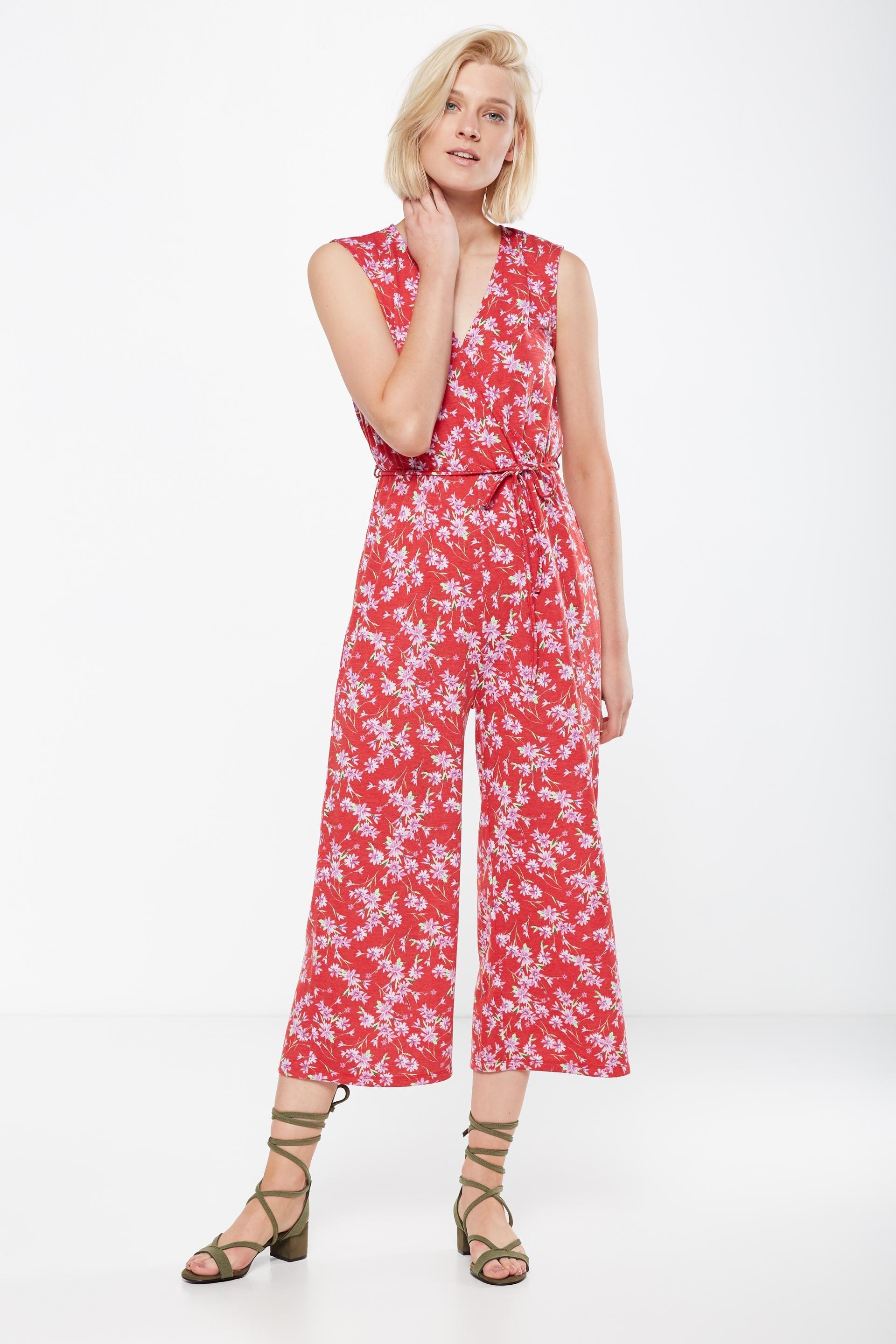 jersey culotte jumpsuit