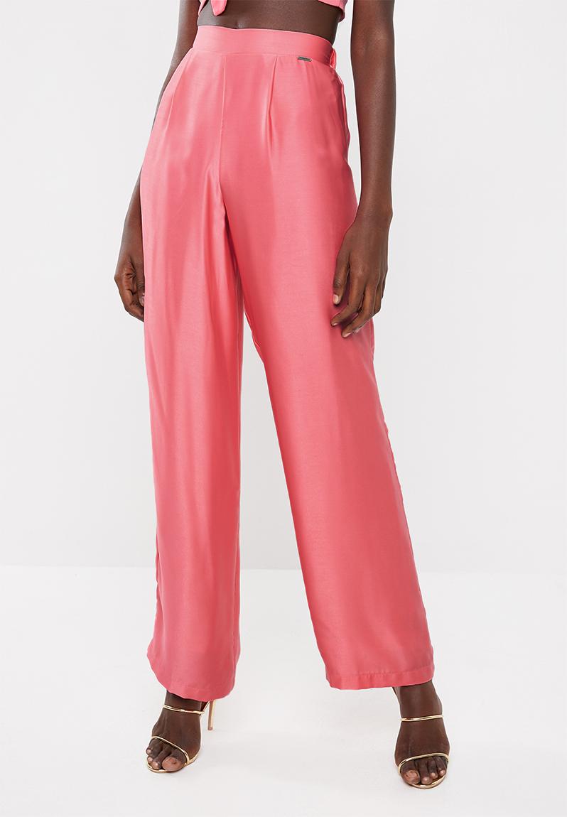 Girl boss crop flare trouser - coral SISSY BOY Trousers | Superbalist.com