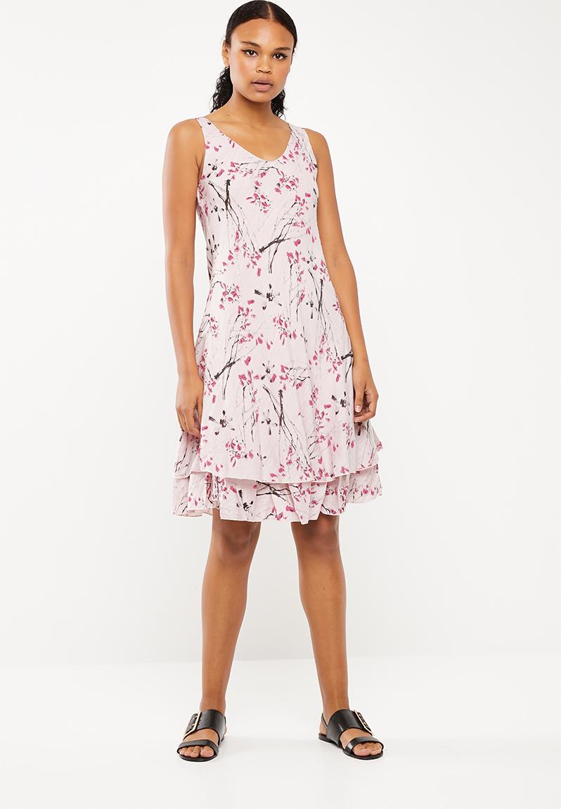 cherry pink dress