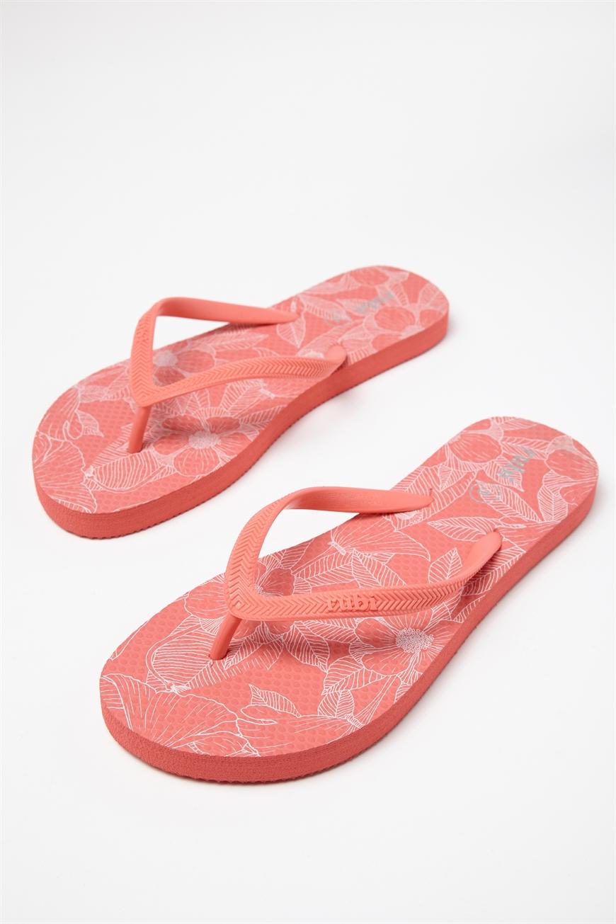  Rubi  thong hot coral linear poppy red Cotton On Sandals  