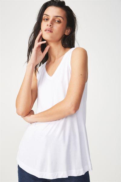 Marissa sleeveless tank top - white Cotton On T-Shirts, Vests & Camis ...