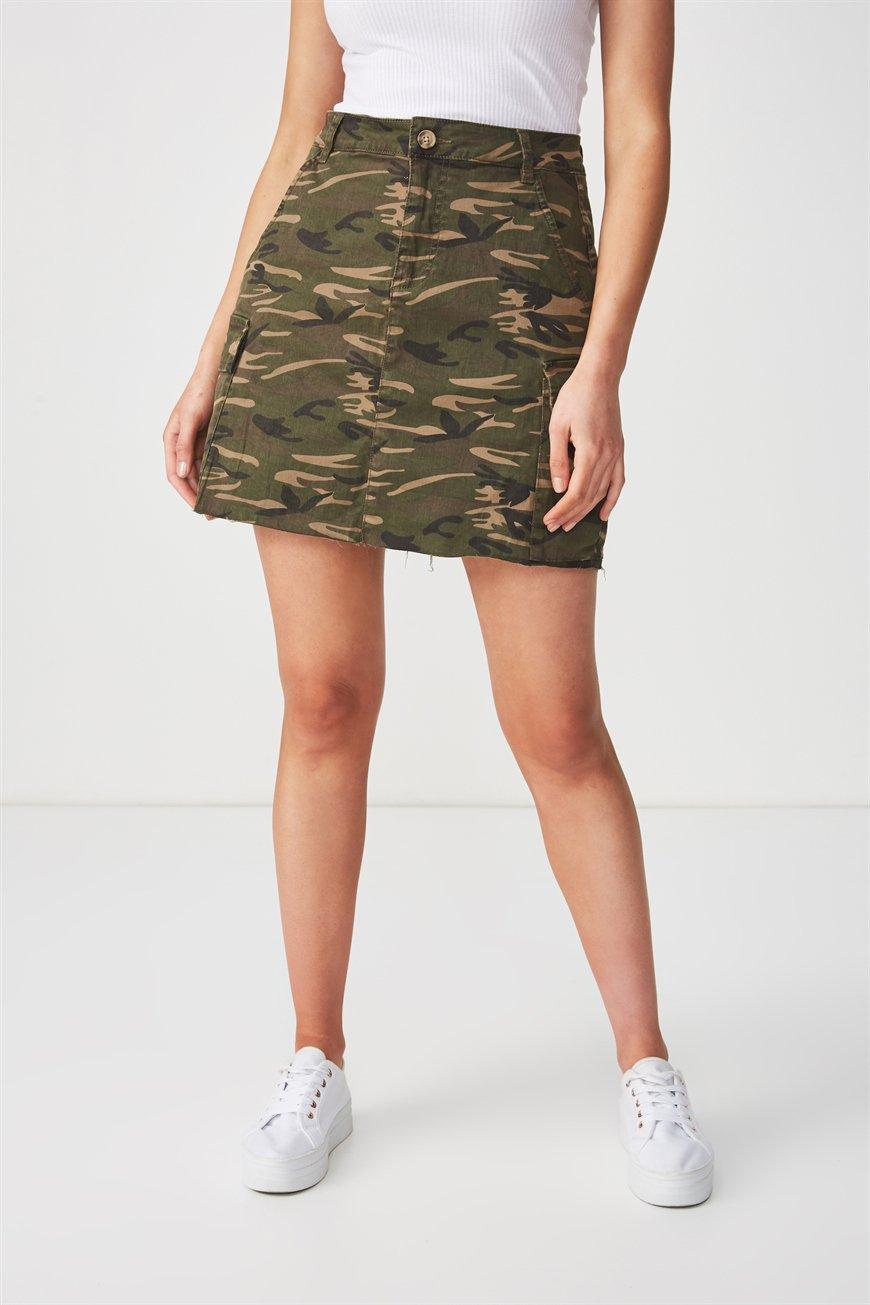 Utility cargo mini skirt - camo Cotton On Skirts | Superbalist.com