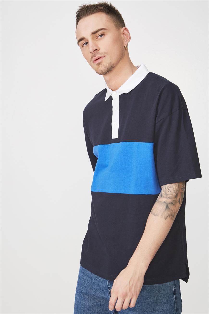 oversized short sleeve shirt men's