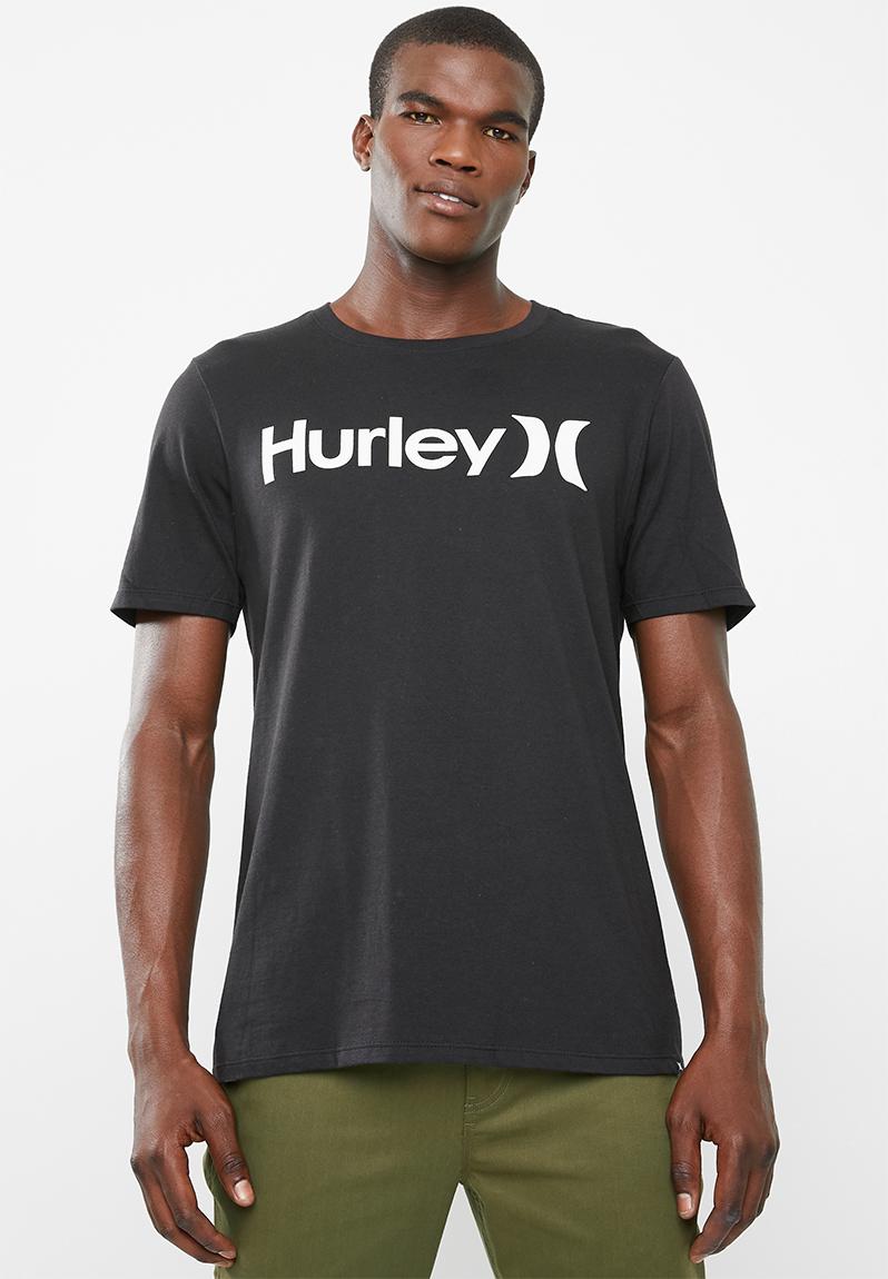 OAO SS solid T-shirt - black Hurley T-Shirts & Vests | Superbalist.com