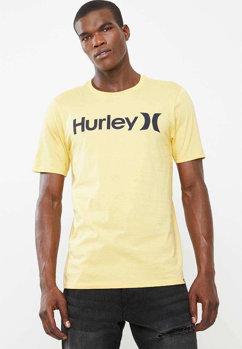 OAO SS solid T-shirt - yellow Hurley T-Shirts & Vests | Superbalist.com