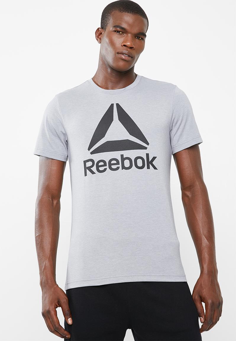 EL stacked tee - grey Reebok T-Shirts | Superbalist.com