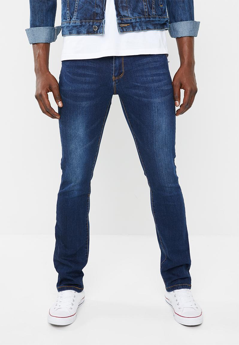 M base straight leg denim jeans - dark blue SOVIET Jeans | Superbalist.com