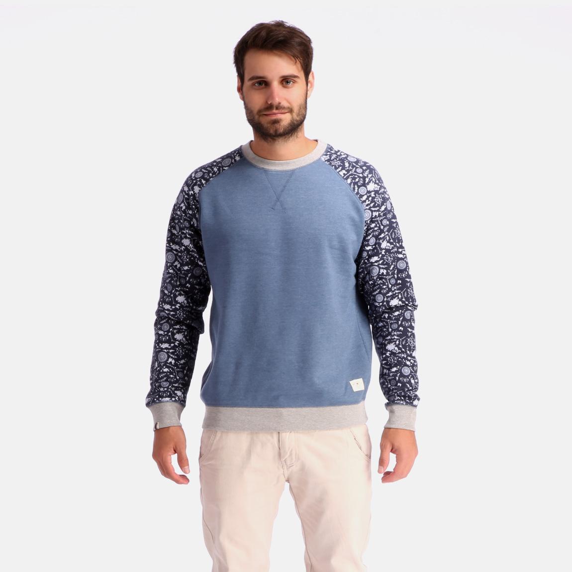 B Jeremy Sweatshirt - Stone Blue Bellfield Knitwear | Superbalist.com