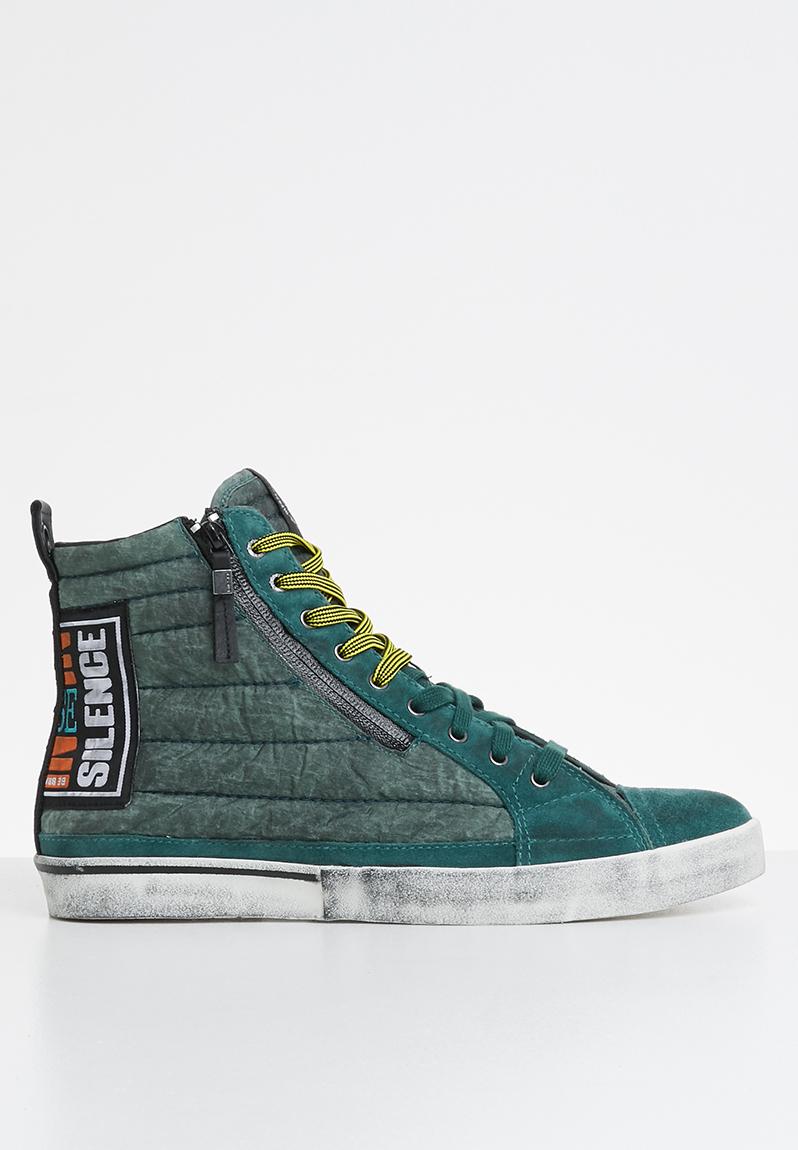 D-Velows Mid Patch - Teal Green Diesel Sneakers | Superbalist.com