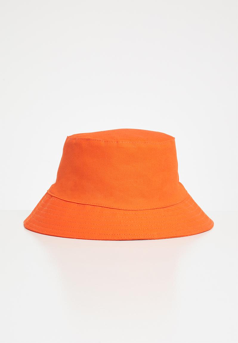 orange sun hat