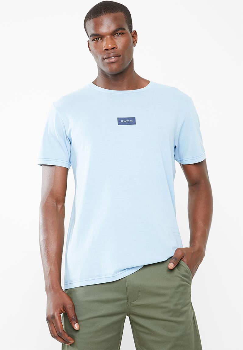 Rvca focus short sleeve tee - blue RVCA T-Shirts & Vests | Superbalist.com