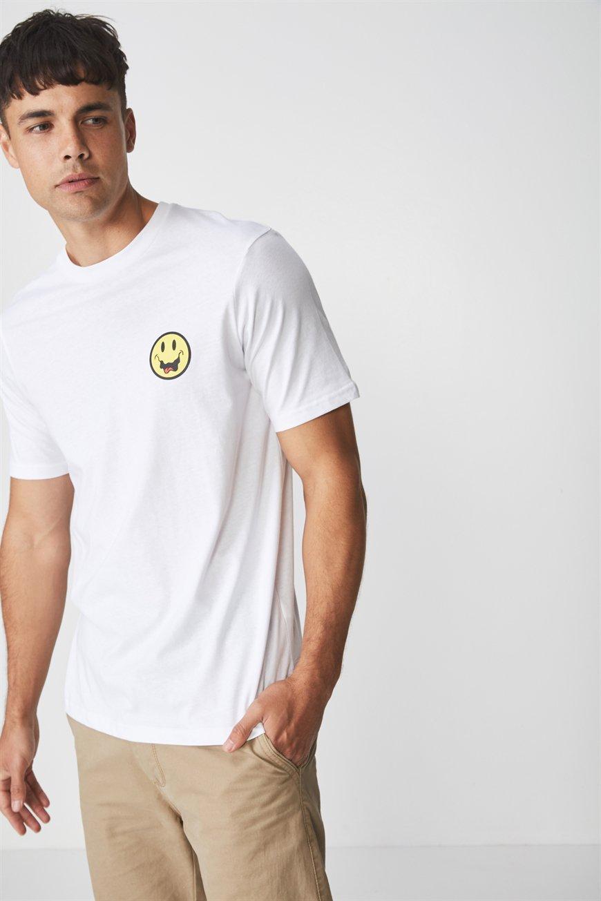 Crazy smile Tbar tee - white Cotton On T-Shirts & Vests | Superbalist.com