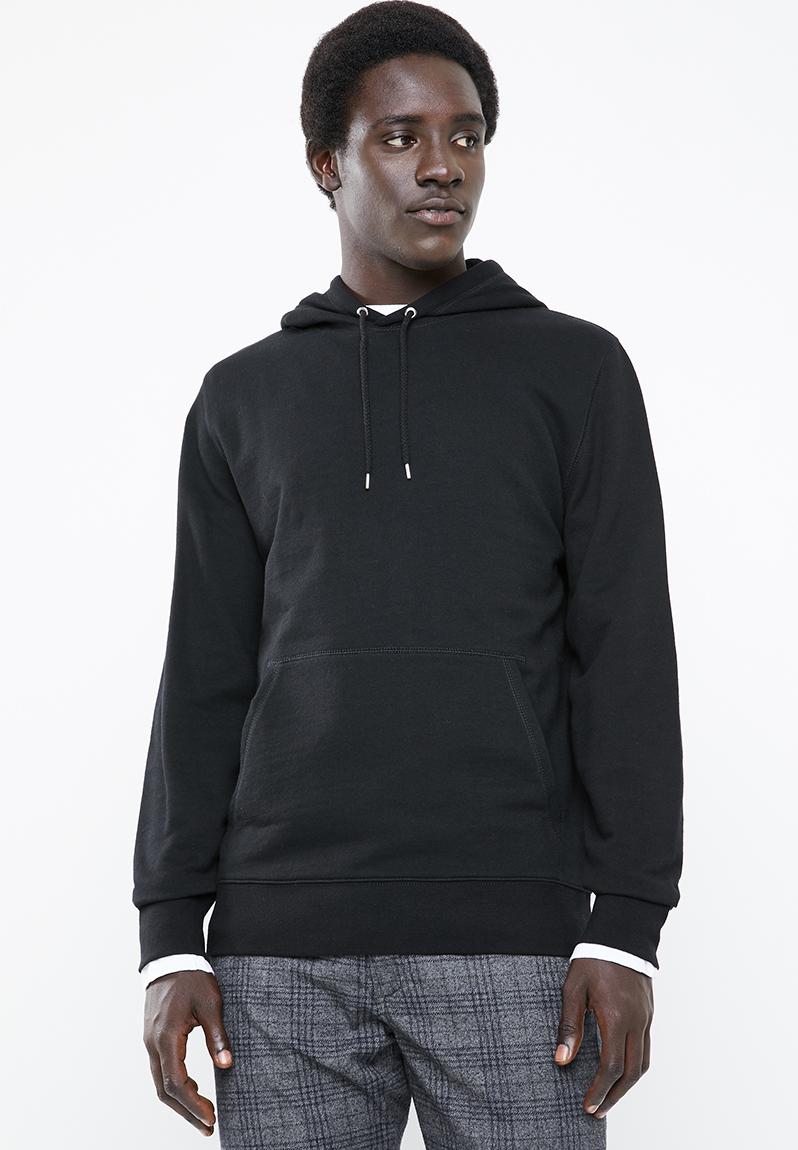 Basic hoodie pullover sweat - black Superbalist Hoodies & Sweats ...