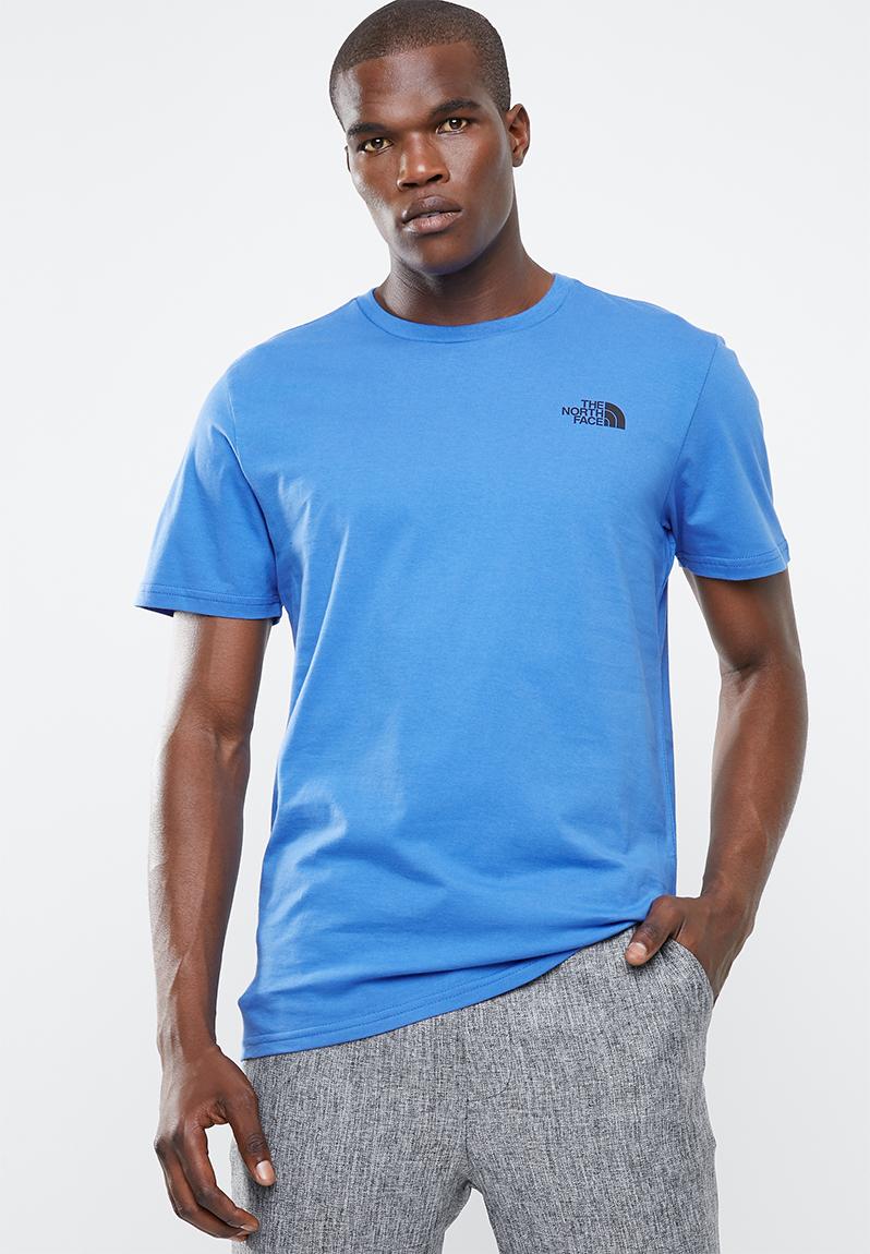 Simple dome short sleeve tee - bomber blue The North Face T-Shirts ...