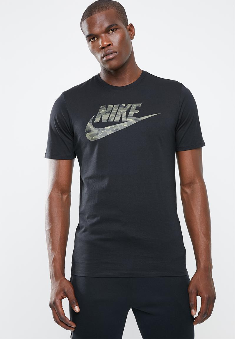 Nsw tee camo - black Nike T-Shirts | Superbalist.com